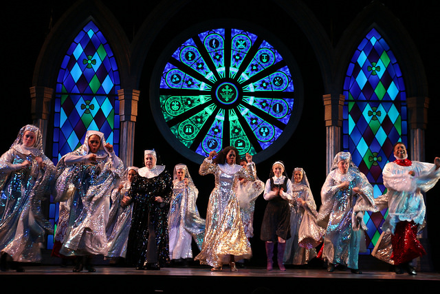 A holy moment in Sister Act at the Riverside Theatre 